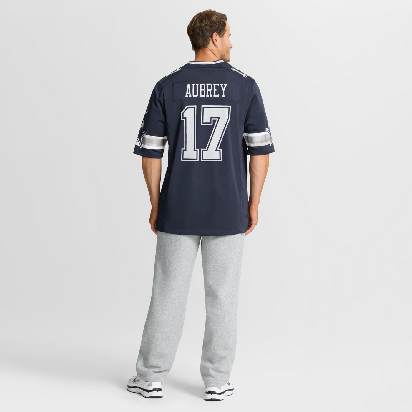 Dallas Cowboys Brandon Aubrey Nike Navy Team Game Jersey