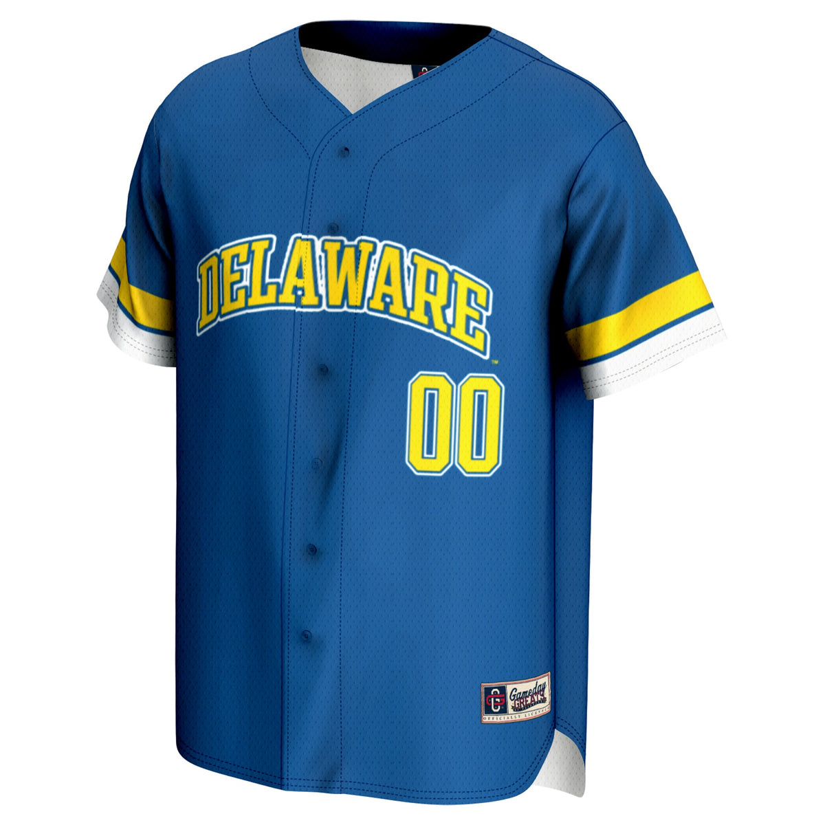 Delaware Fightin' Blue Hens GameDay Greats NIL Pick-A-Player Lightweight Baseball Jersey - Royal