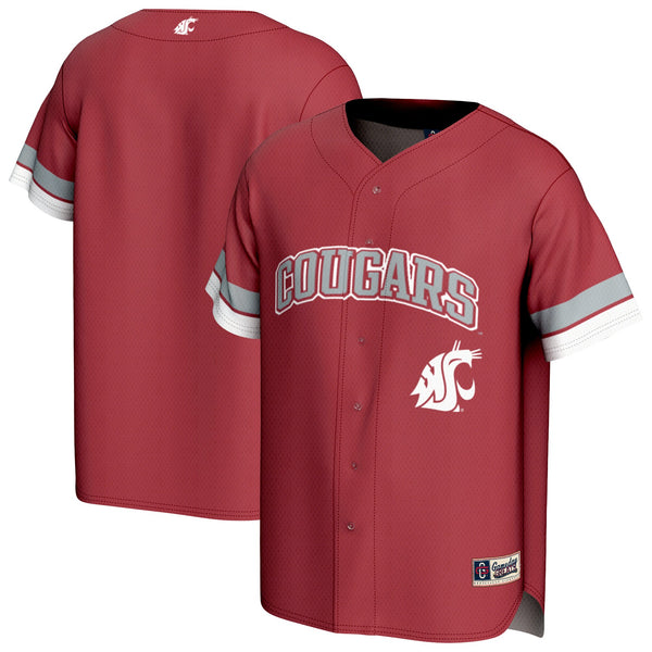 GameDay Greats Crimson Washington State Cougars Spirit Baseball Jersey