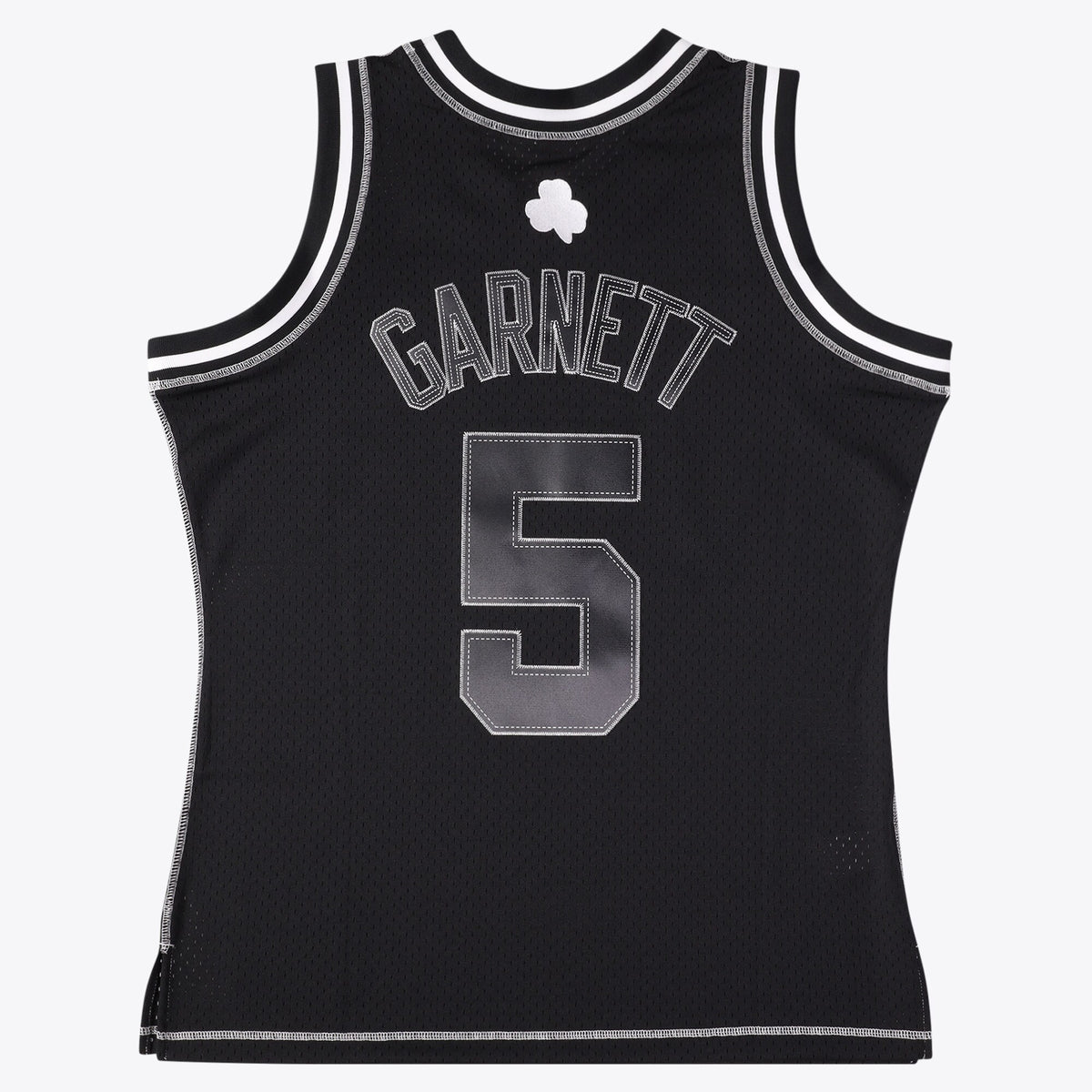 Boston Celtics Mitchell & Ness Kevin Garnett 2007 Contrast 2K Swingman Jersey - Black
