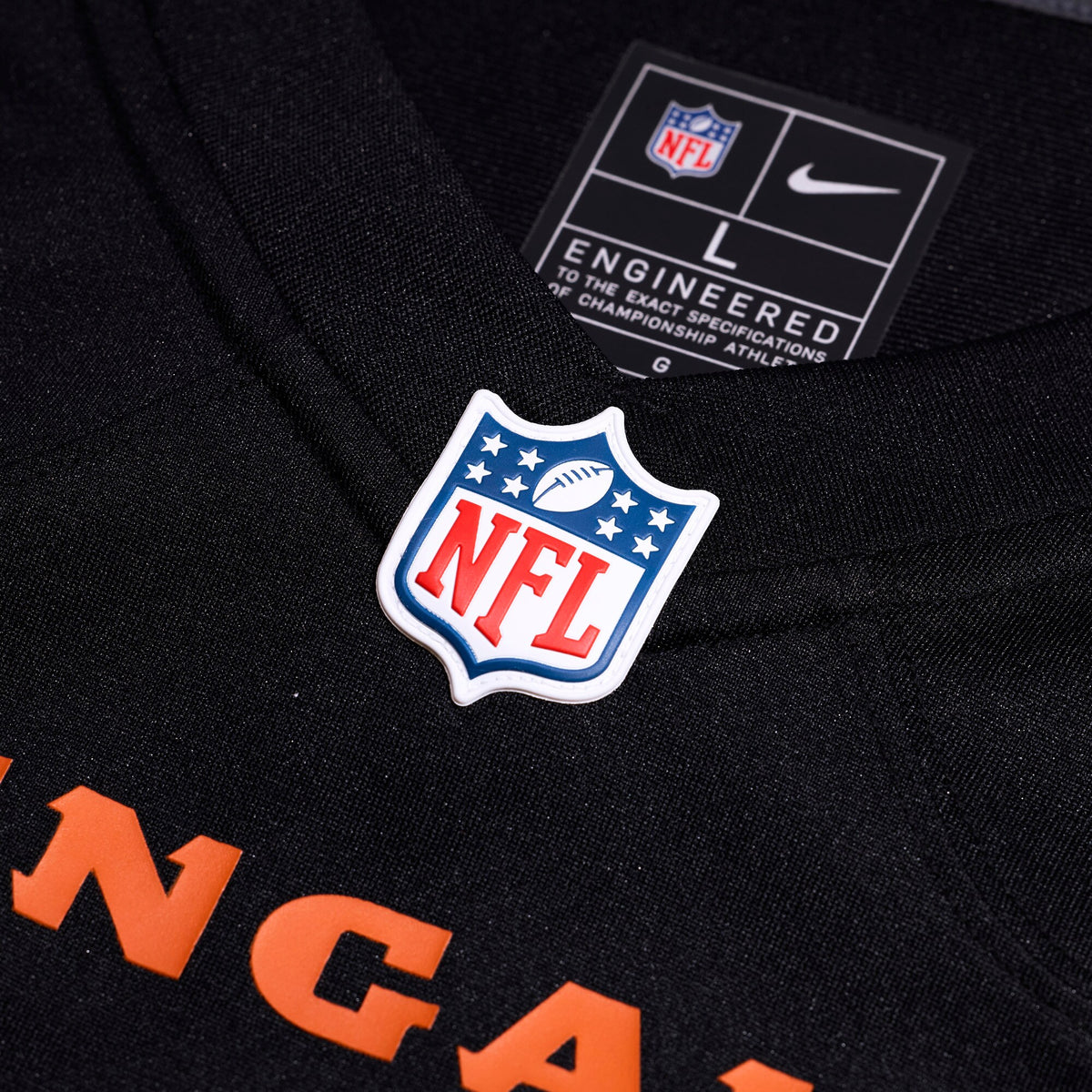 Cincinnati Bengals Kyle Dugger Black Team Game Jersey
