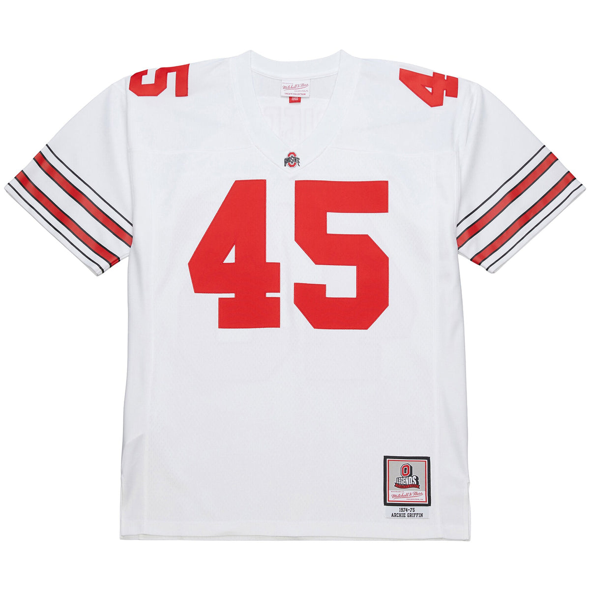 Archie Griffin Ohio State Buckeyes Mitchell & Ness 1975 College Vault Legacy Jersey - White