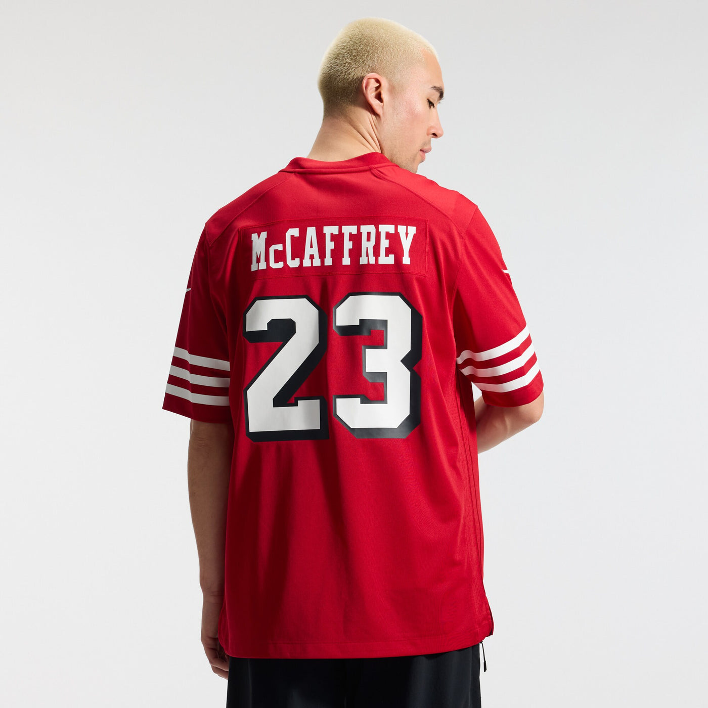 San Francisco 49ers Christian McCaffrey Nike Scarlet Alternate Game Player Jersey