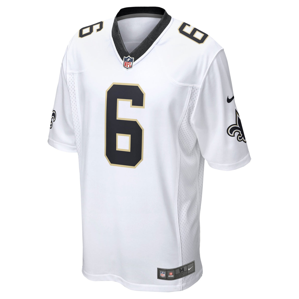 New Orleans Saints Tyler Shough Nike White Game Player Jersey
