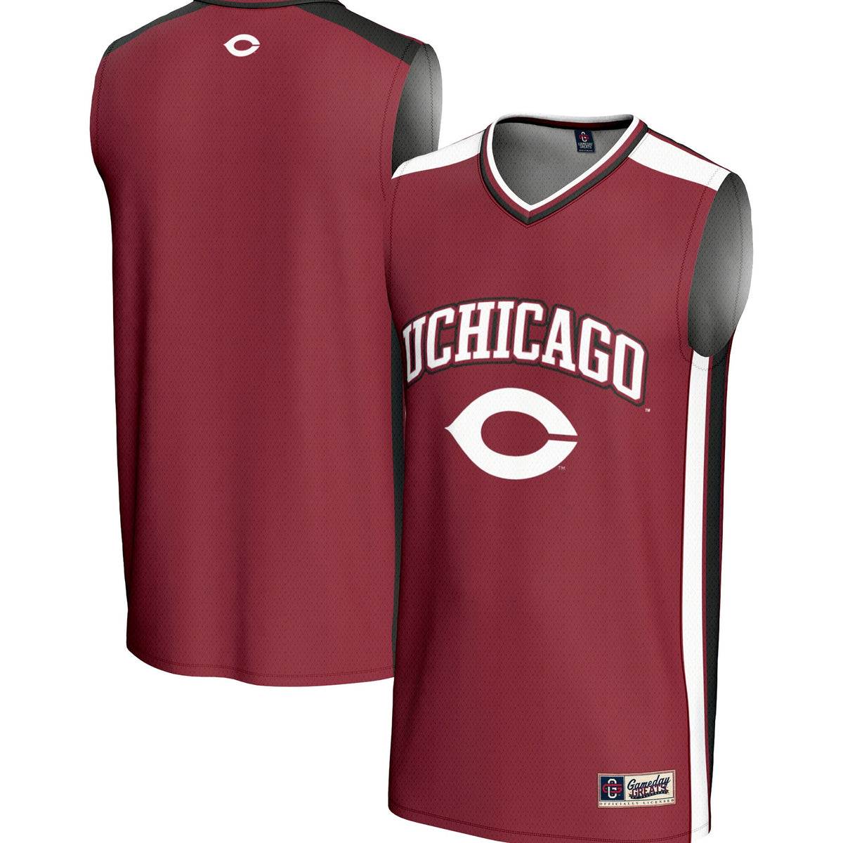 UChicago Maroons GameDay Greats Spirit Basketball Jersey - Maroon