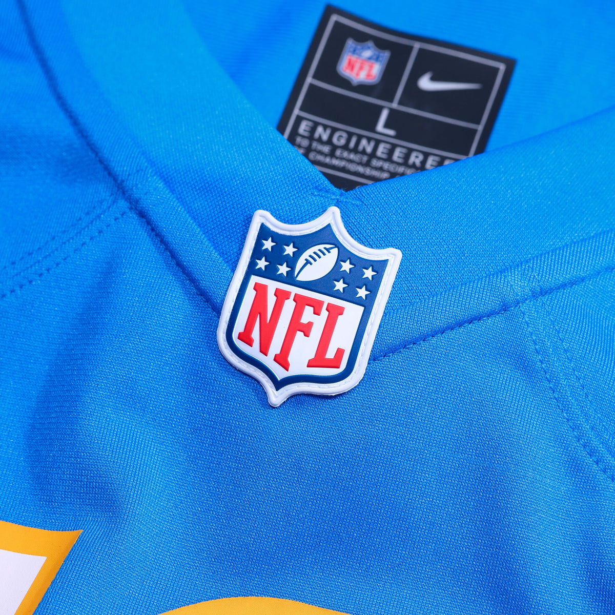 Los Angeles Chargers Nick Barrett Powder Blue Team Game Jersey