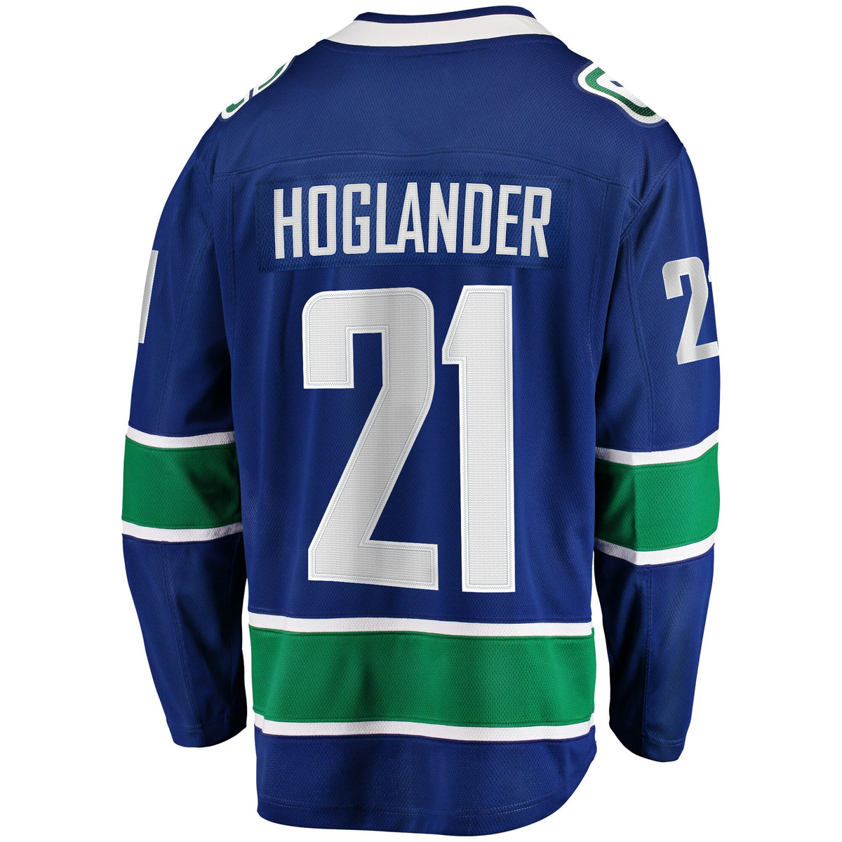 Vancouver Canucks Nils Hoglander Fanatics Blue Home Premier Breakaway Player Jersey