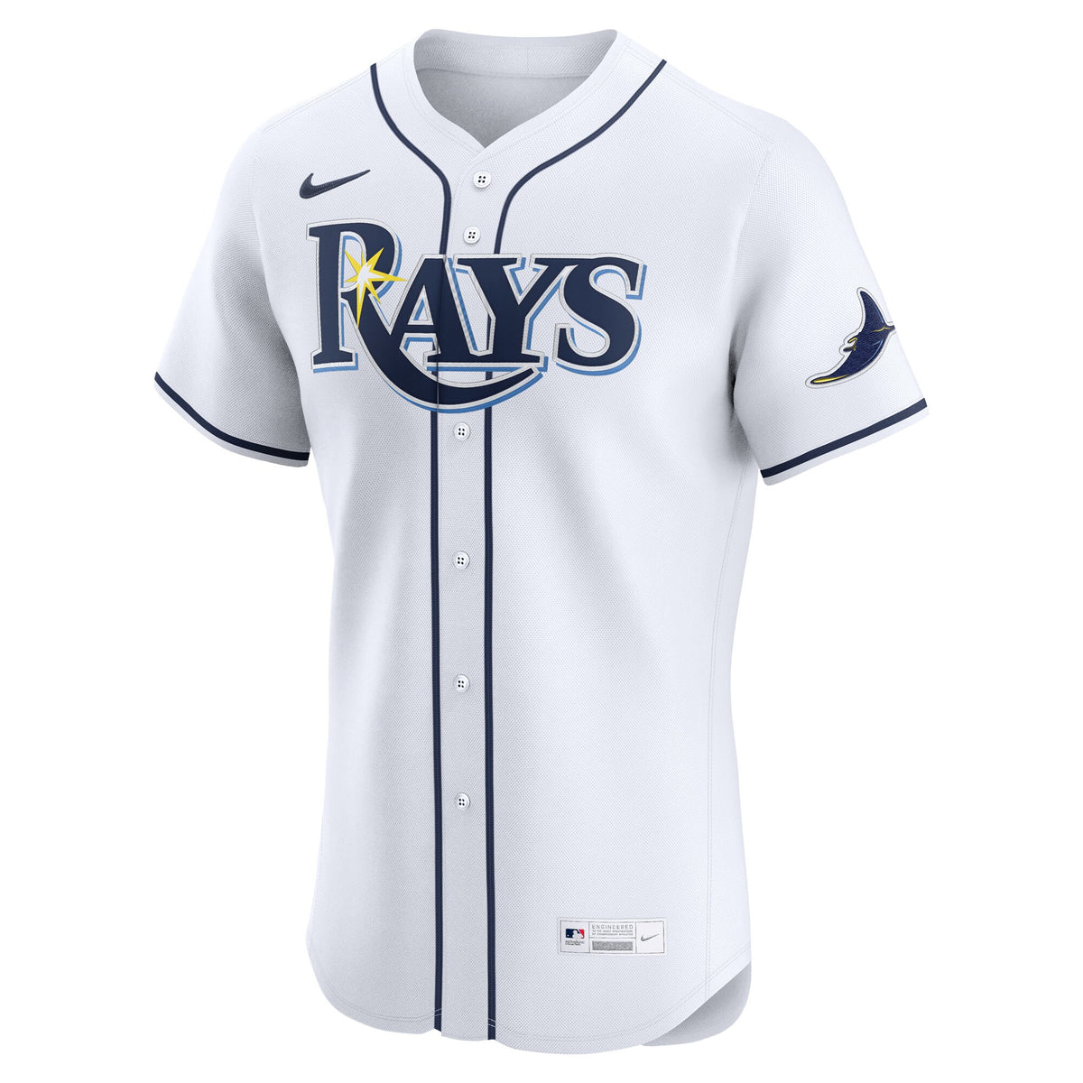 Tampa Bay Rays White Home Elite Jersey