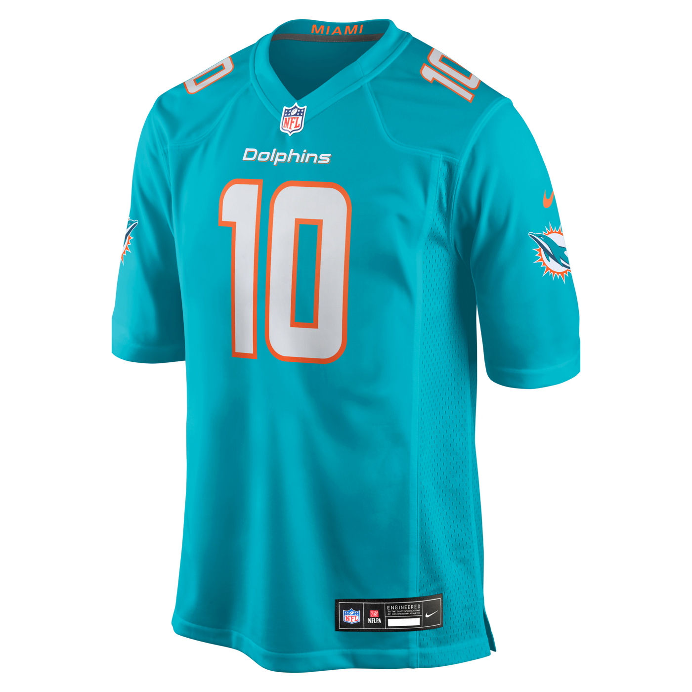 Miami Dolphins Jacob Rodriguez Nike Aqua Game Jersey