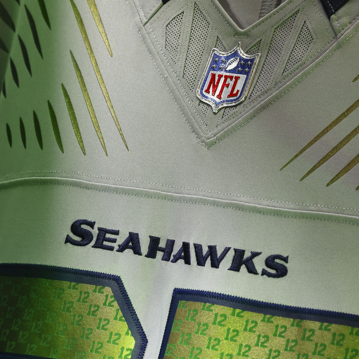 Seattle Seahawks Devon Witherspoon Nike Wolf Gray 2025 Rivalries Collection Stitched Limited Jersey