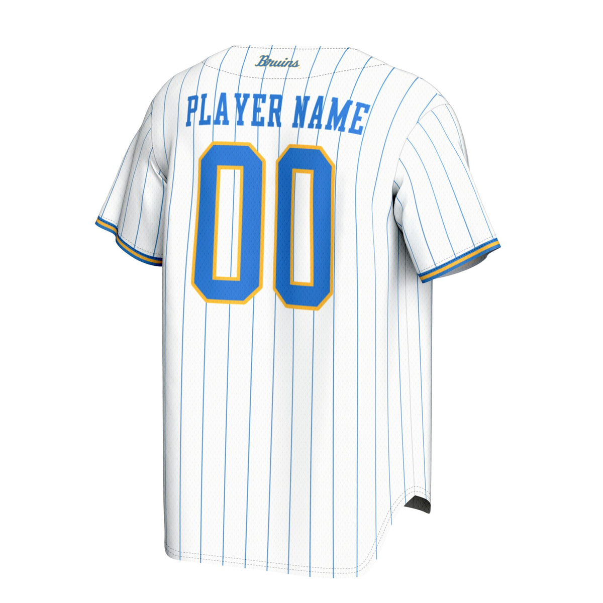 UCLA Bruins GameDay Greats Lightweight Collegiate Baseball NIL Pick-A-Player Fashion Jersey - White
