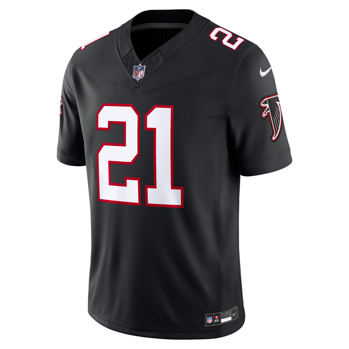 Atlanta Falcons Deion Sanders Black Alternate Throwback Vapor F.U.S.E. Stitched Retired Limited Jersey