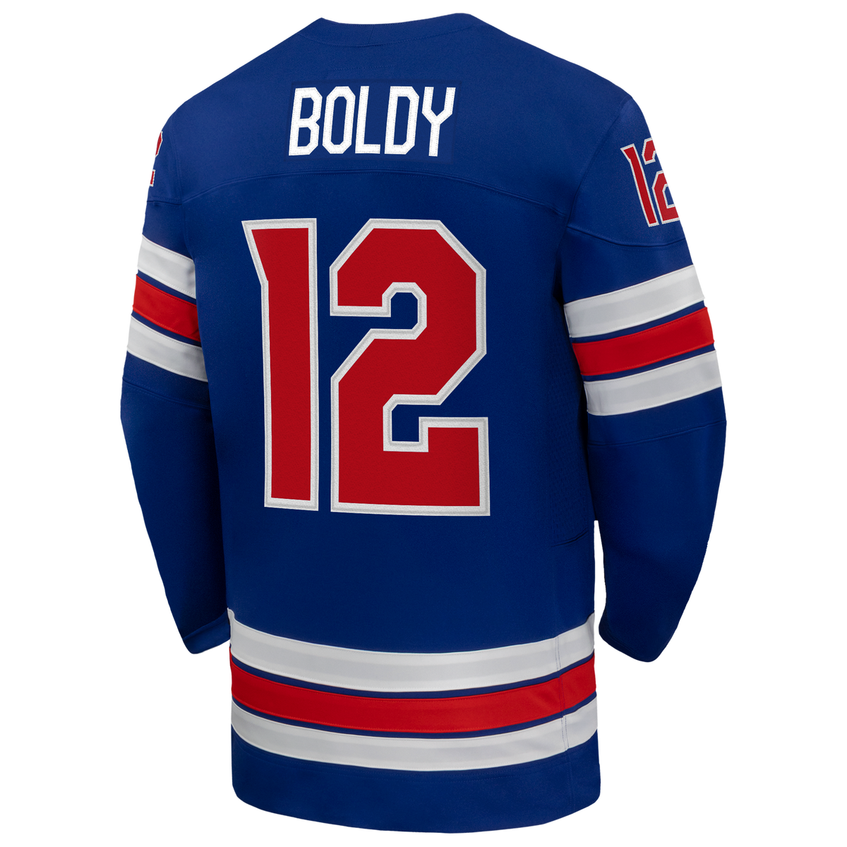 US Hockey Matthew Boldy Royal 2026 Home Replica Jersey