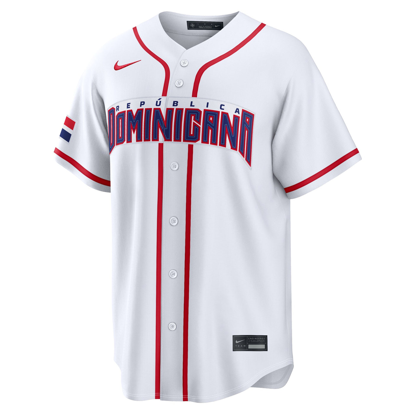 Dominican Republic Baseball Juan Soto Nike White 2026 World Baseball Classic Home Stadium Jersey