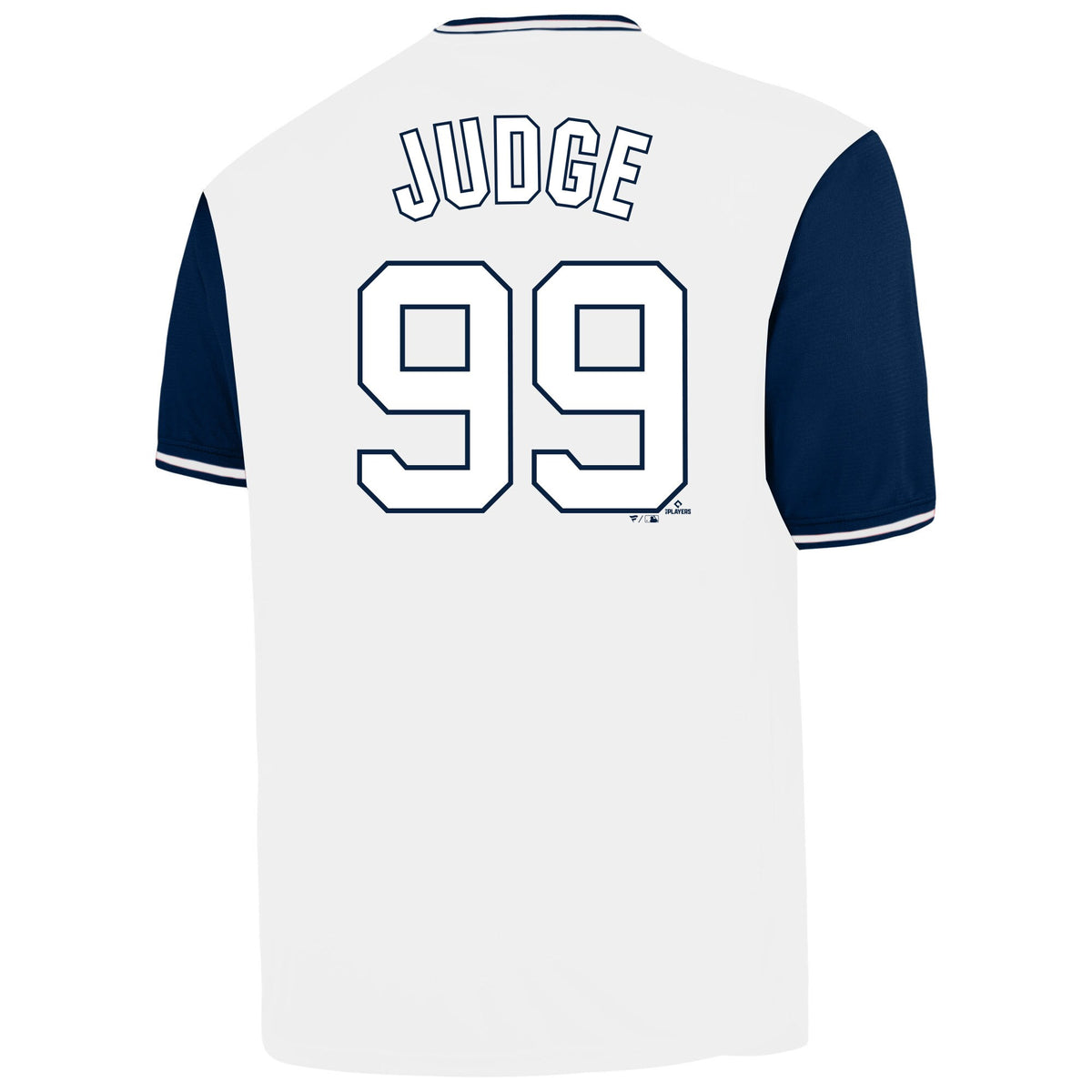 New York Yankees Aaron Judge Profile White Big & Tall Name & Number Jersey