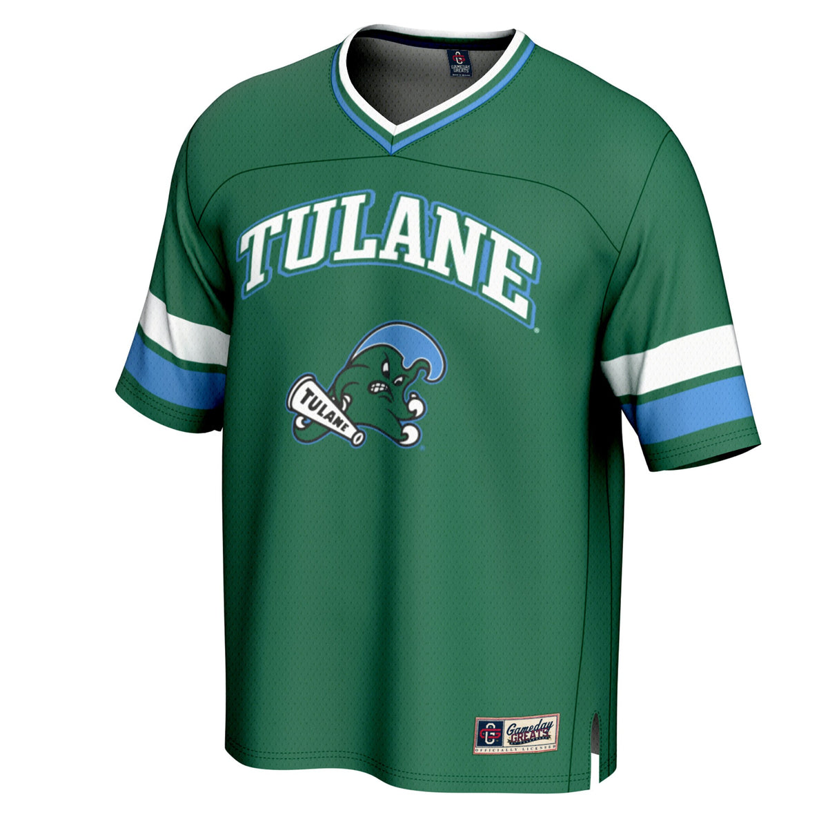 Tulane Green Wave GameDay Greats Spirit Football Jersey - Green