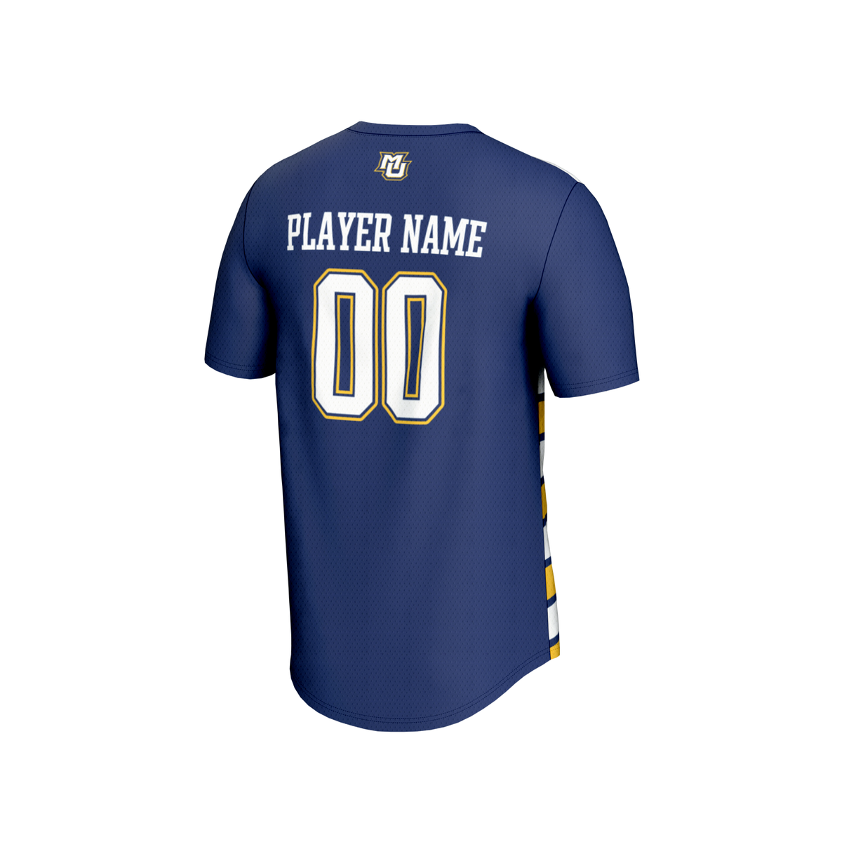 Marquette Golden Eagles GameDay Greats Collegiate Soccer NIL Pick-A-Player Fashion Jersey - Blue/Gold