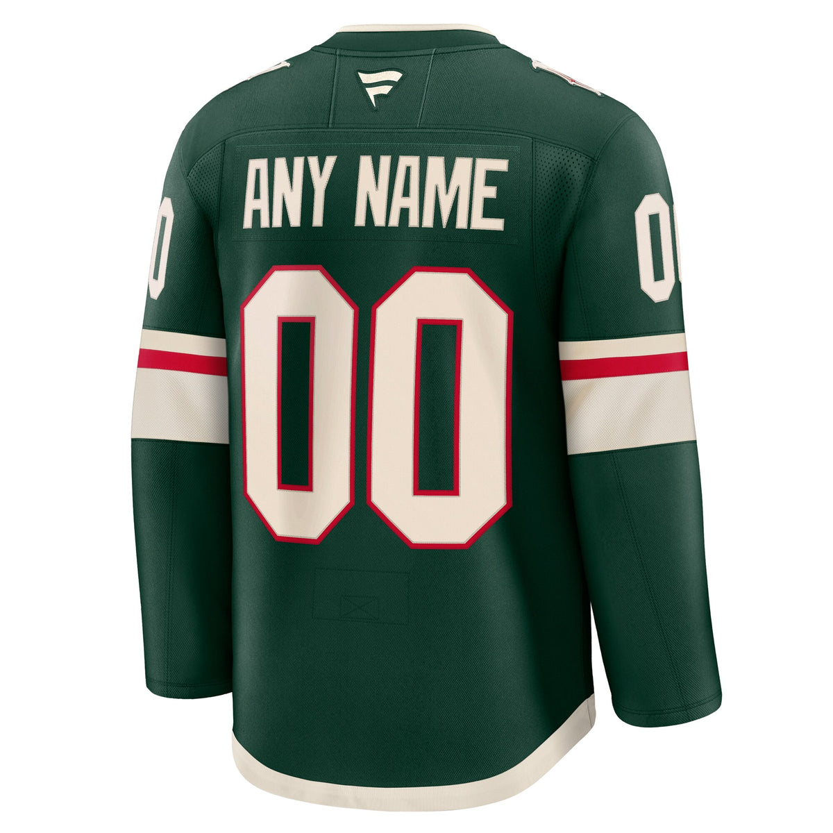 Minnesota Wild Fanatics Green Home Premium Custom Jersey