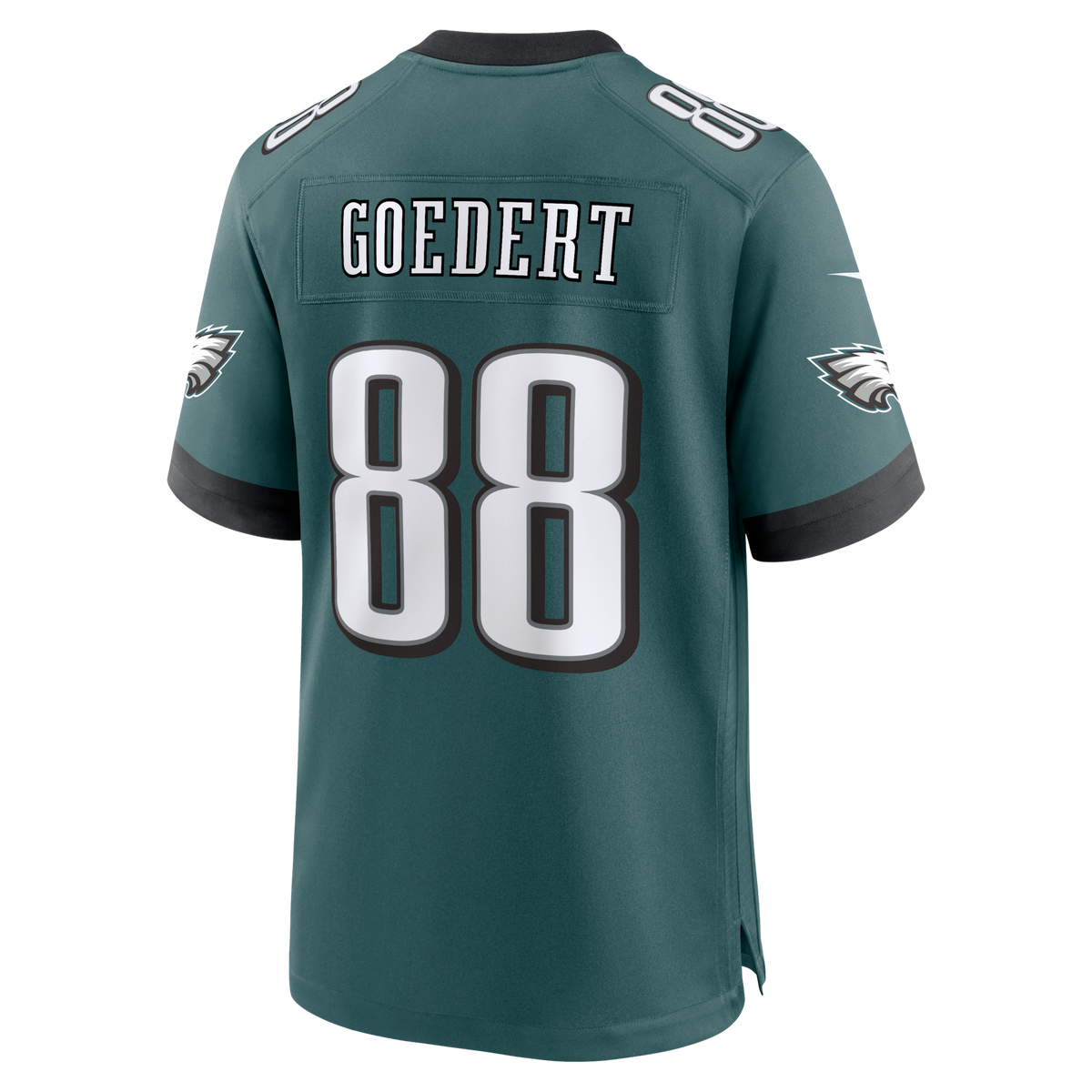 Philadelphia Eagles Dallas Goedert Midnight Green Team Game Jersey