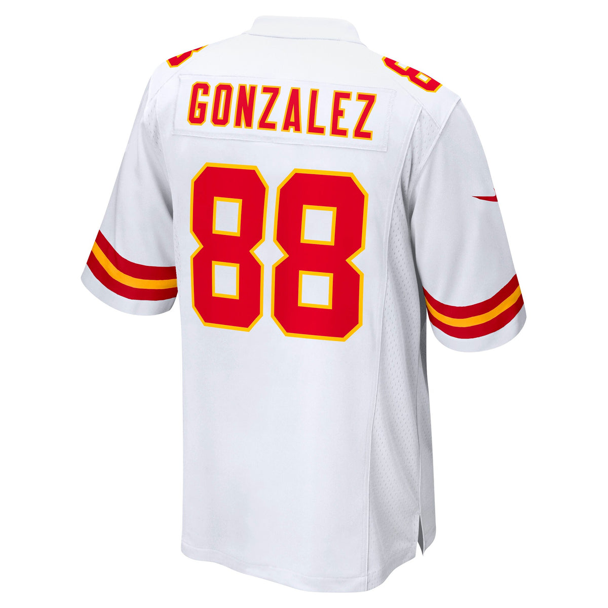 Kansas City Chiefs Tony Gonzalez White Retired Player Game Jersey