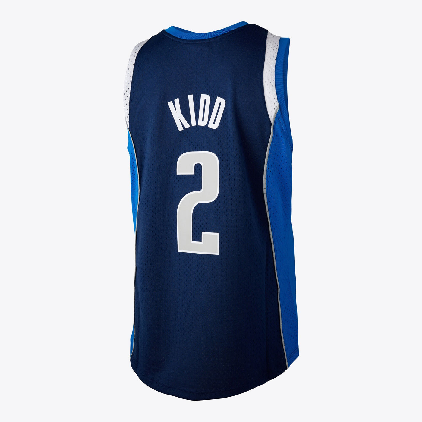 Dallas Mavericks Mitchell & Ness Jason Kidd 2011 Swingman Authentic Jersey - Ash Blue