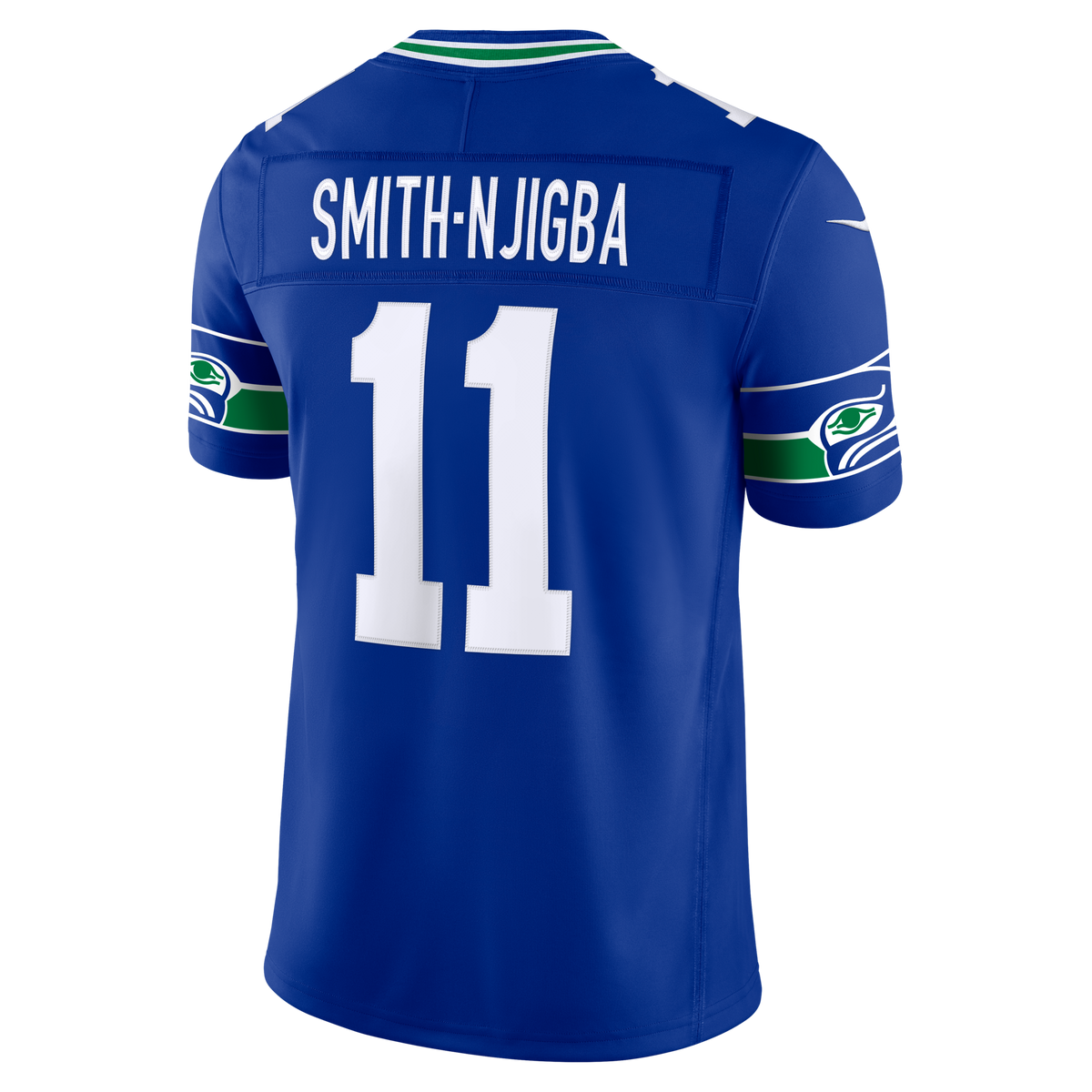 Seattle Seahawks Jaxon Smith-Njigba Royal Alternate Vapor F.U.S.E. Stitched Limited Jersey