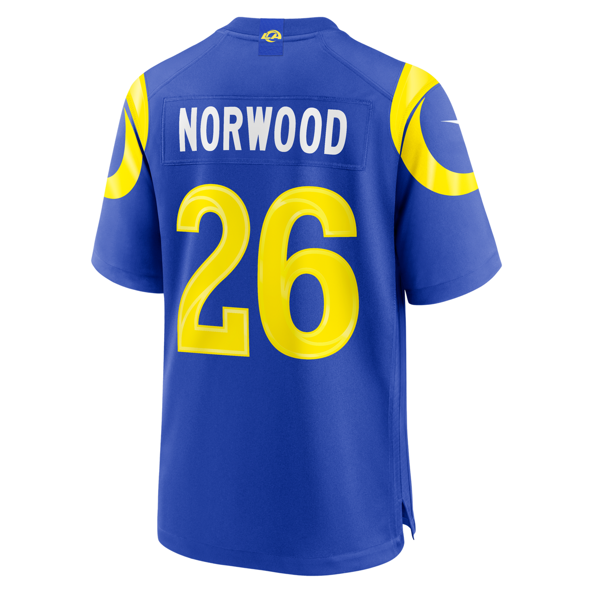 Los Angeles Rams Drey Norwood Royal Game Jersey