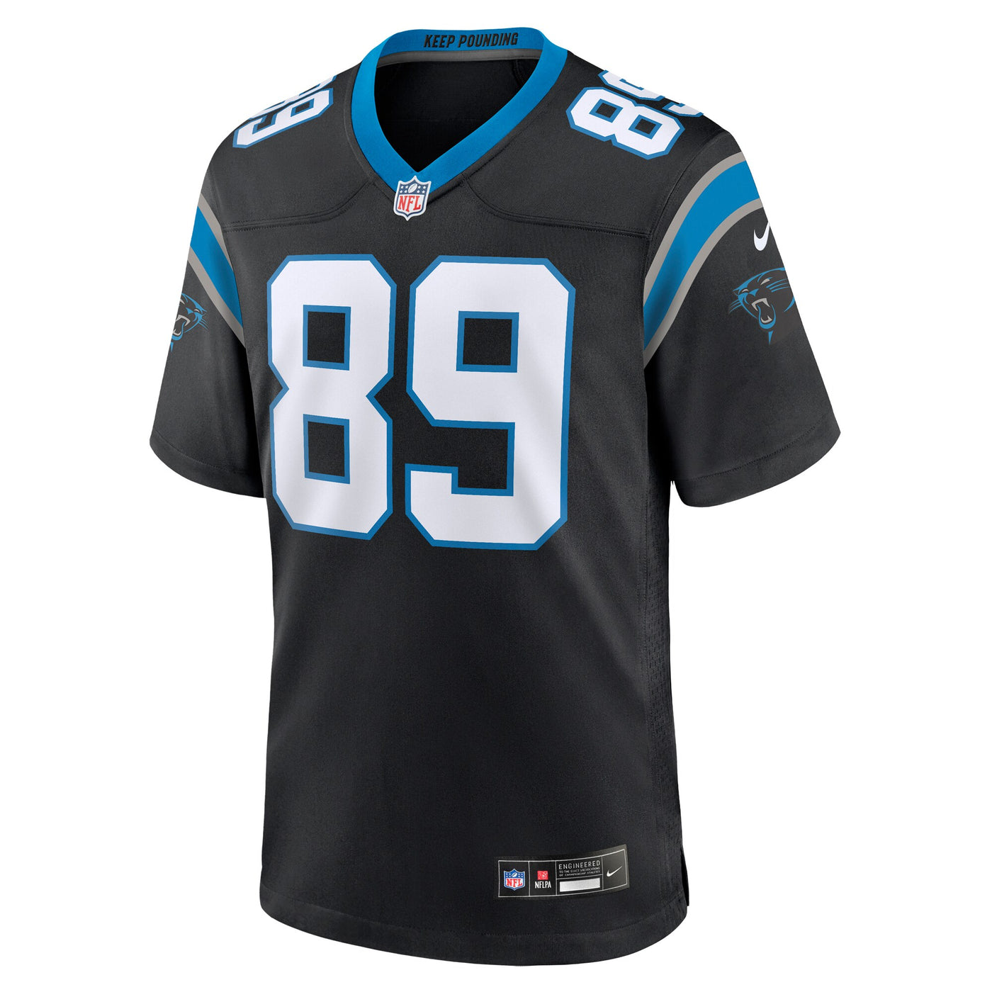 Carolina Panthers Steve Smith Sr. Nike Black Retired Player Game Jersey