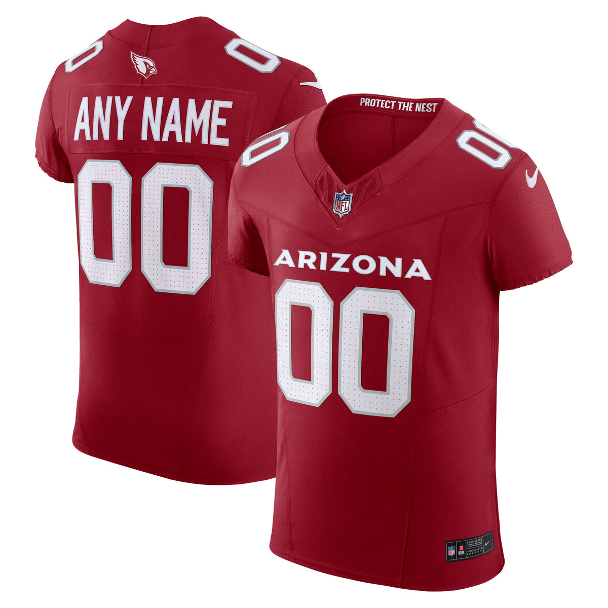 Arizona Cardinals Cardinal Vapor F.U.S.E. Elite Custom Jersey