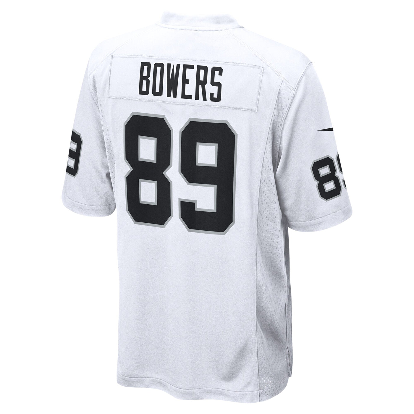 Las Vegas Raiders Brock Bowers Nike White Game Jersey