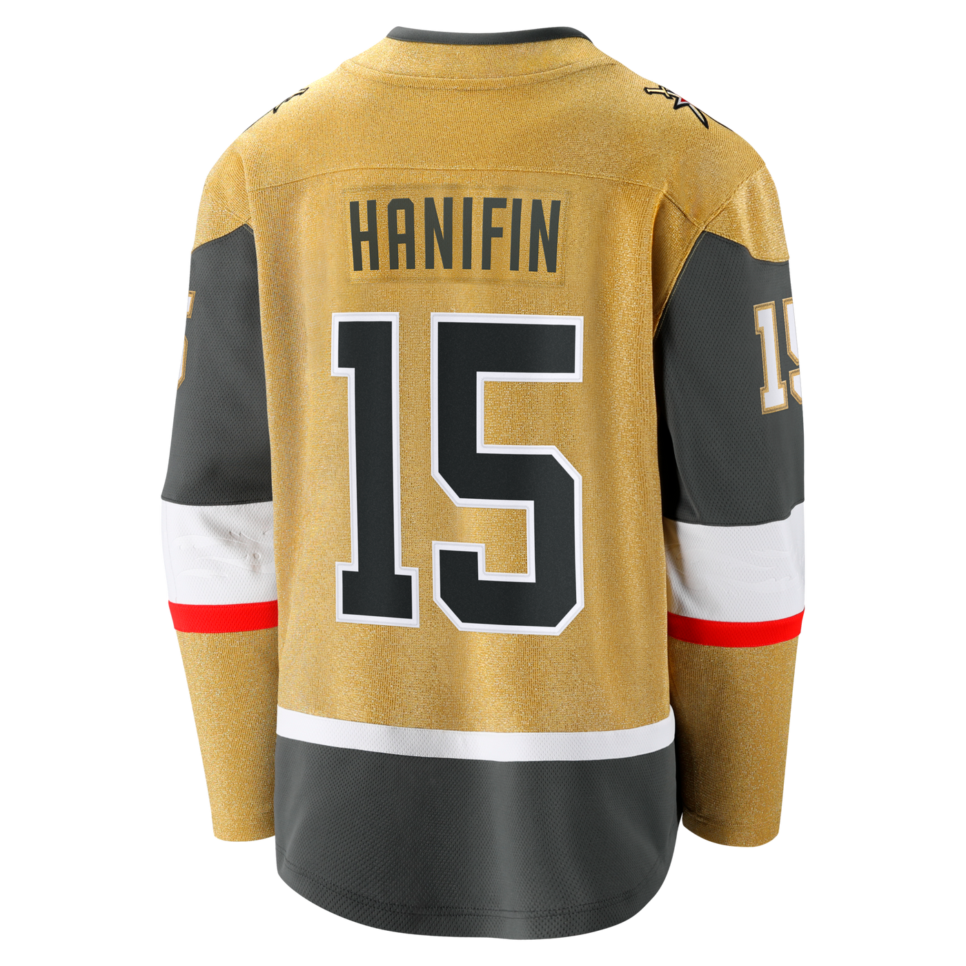 Vegas Golden Knights Noah Hanifin Fanatics Gold 2026 Stanley Cup Final Breakaway Jersey