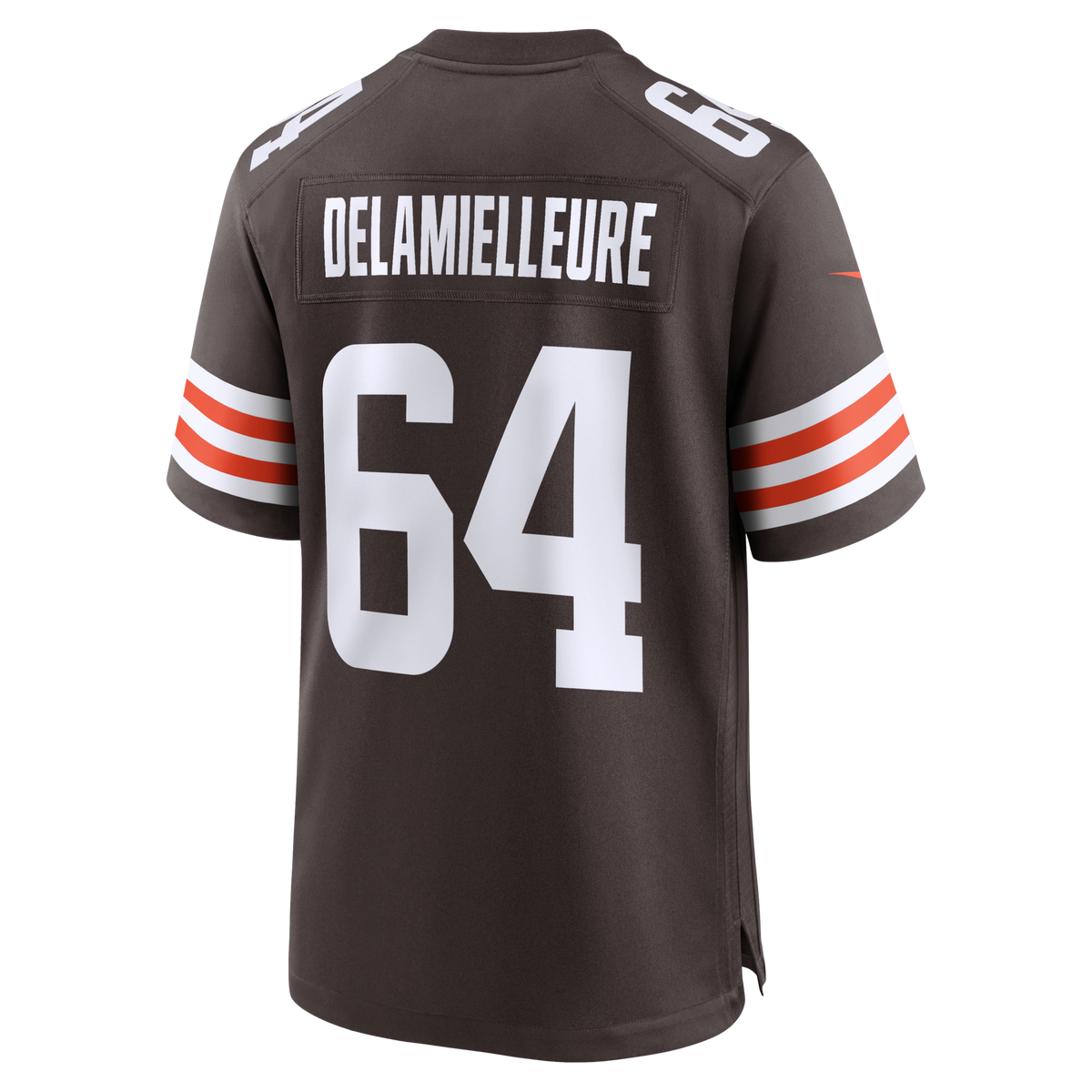Cleveland Browns Joe DeLamielleure Brown Game Retired Player Jersey