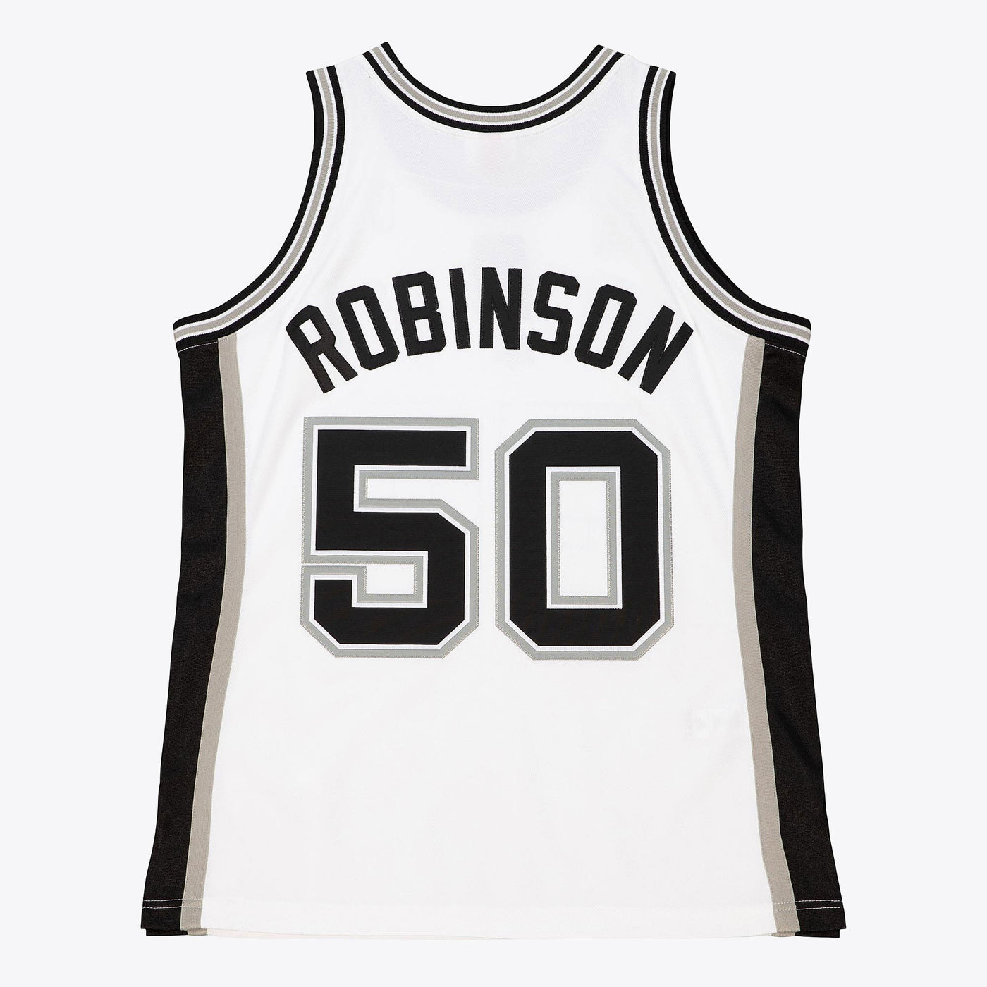 San Antonio Spurs Mitchell & Ness David Robinson 2002 Home Finals Authentic Jersey - White