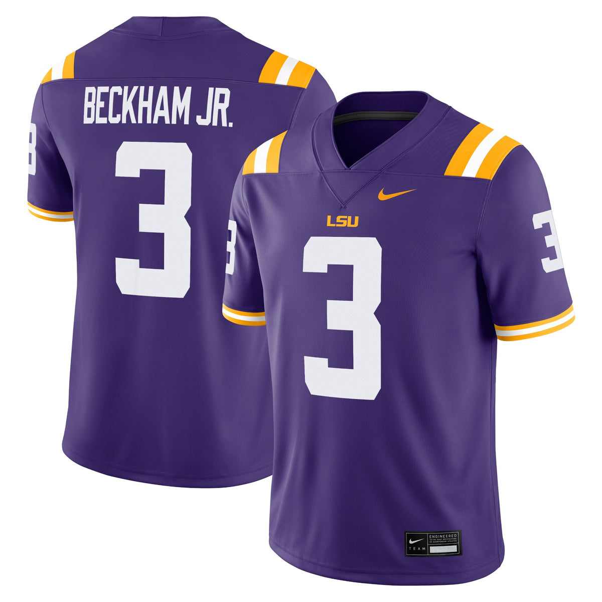 Odell Beckham Jr. LSU Tigers Alumni Game Jersey - Purple