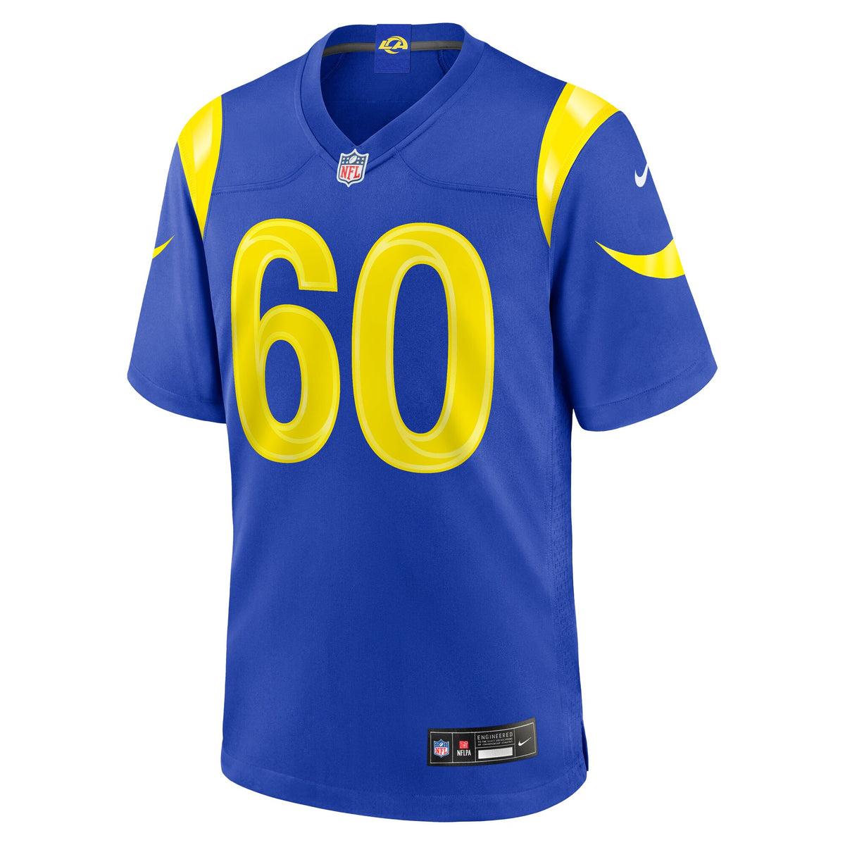 Los Angeles Rams Wyatt Bowles Royal Team Game Jersey