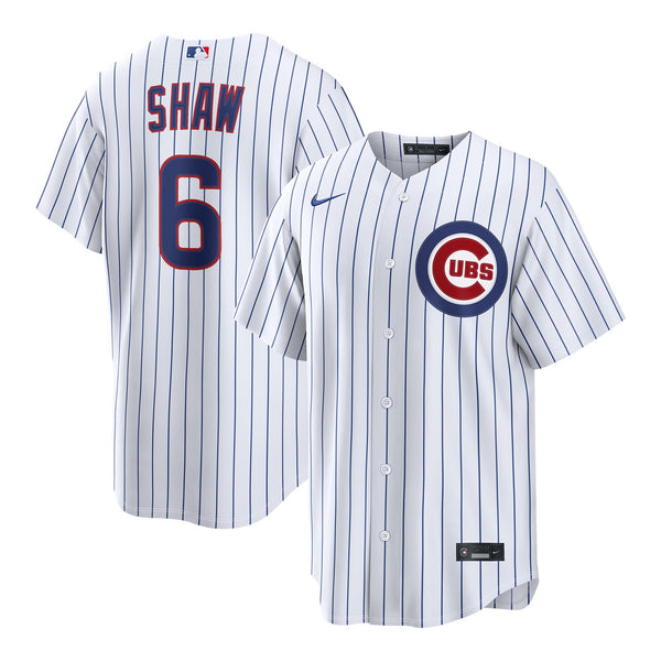 Chicago Cubs Matt Shaw White Home Replica Jersey