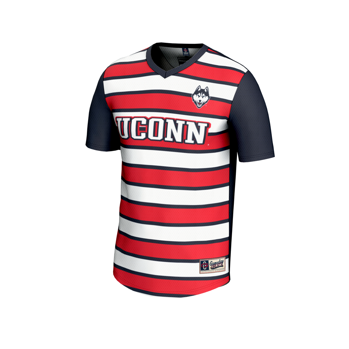 #1 UConn Huskies GameDay Greats Lightweight Soccer Fashion Jersey - Navy