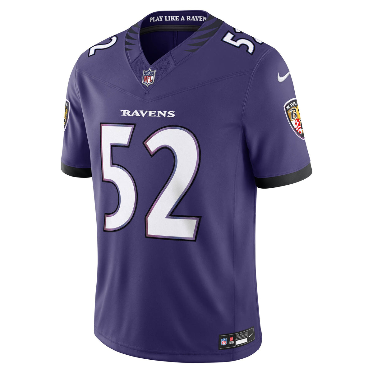 Baltimore Ravens Ray Lewis Purple Vapor F.U.S.E. Stitched Retired Limited Jersey