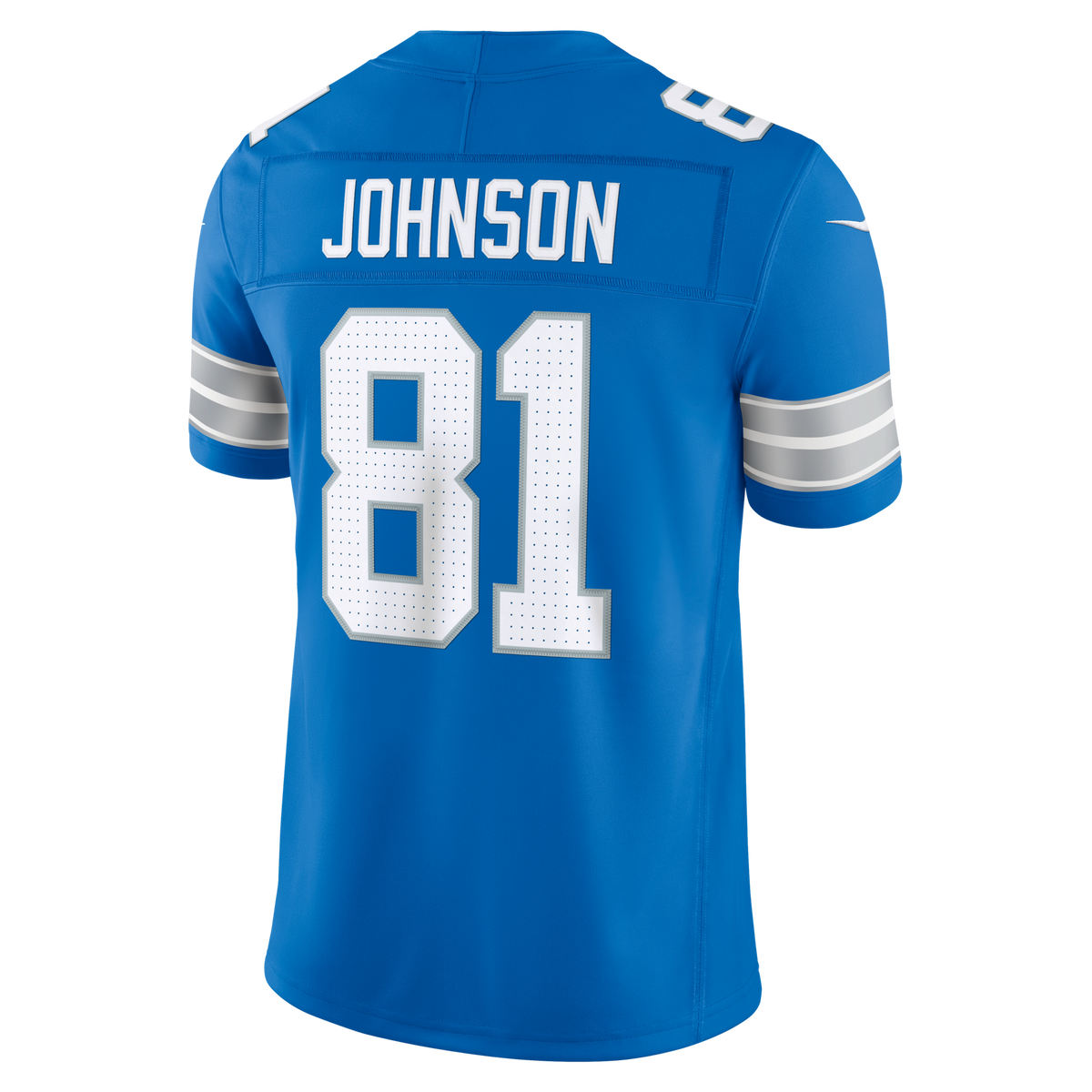 Detroit Lions Calvin Johnson Blue Vapor F.U.S.E. Stitched Retired Limited Jersey
