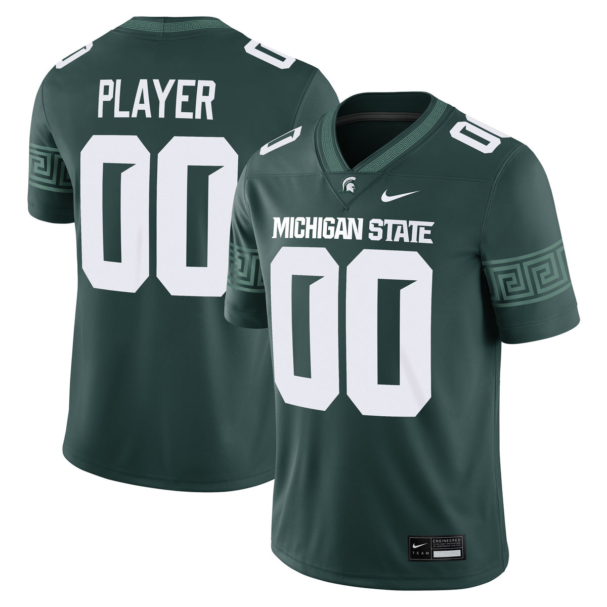 Michigan State Spartans NIL Pick-A-Player Game Jersey - Green