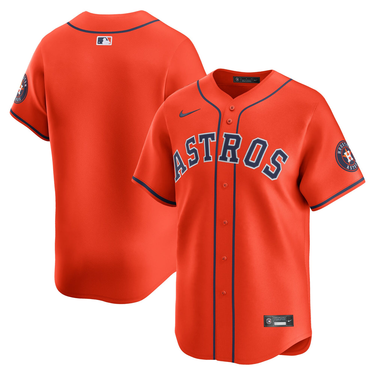 Houston Astros Orange Alternate Limited Jersey