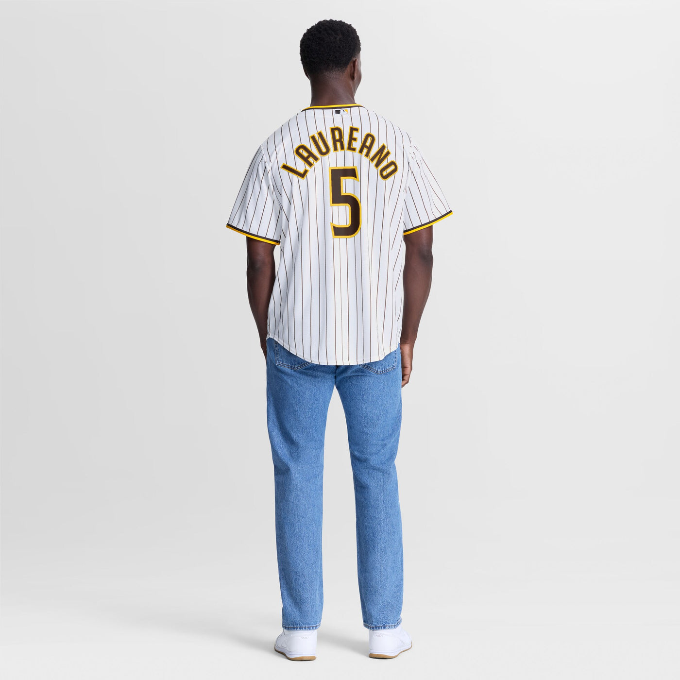 San Diego Padres Ramón Laureano Nike White Home Replica Jersey