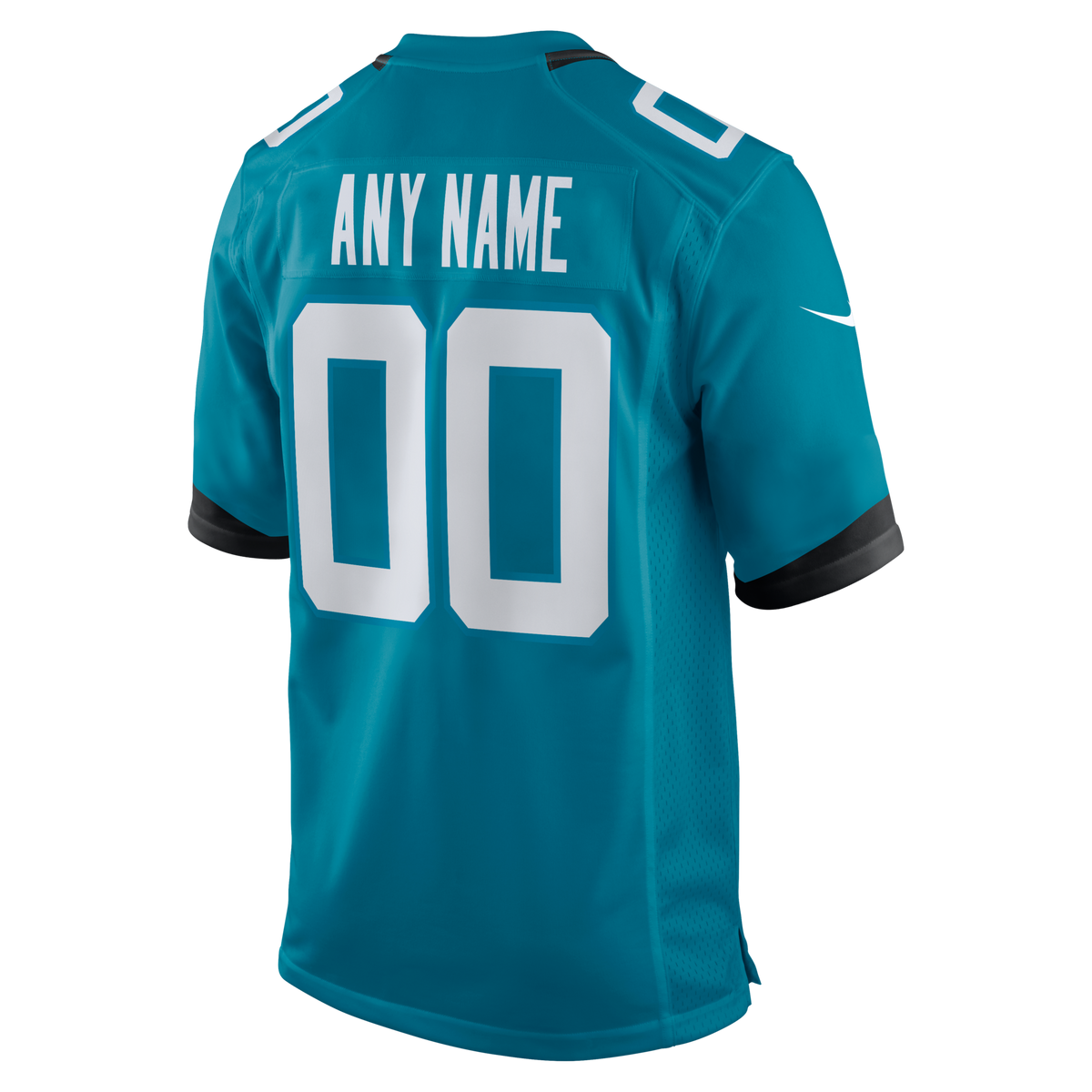 Jacksonville Jaguars Nike Teal Custom Team Game Jersey