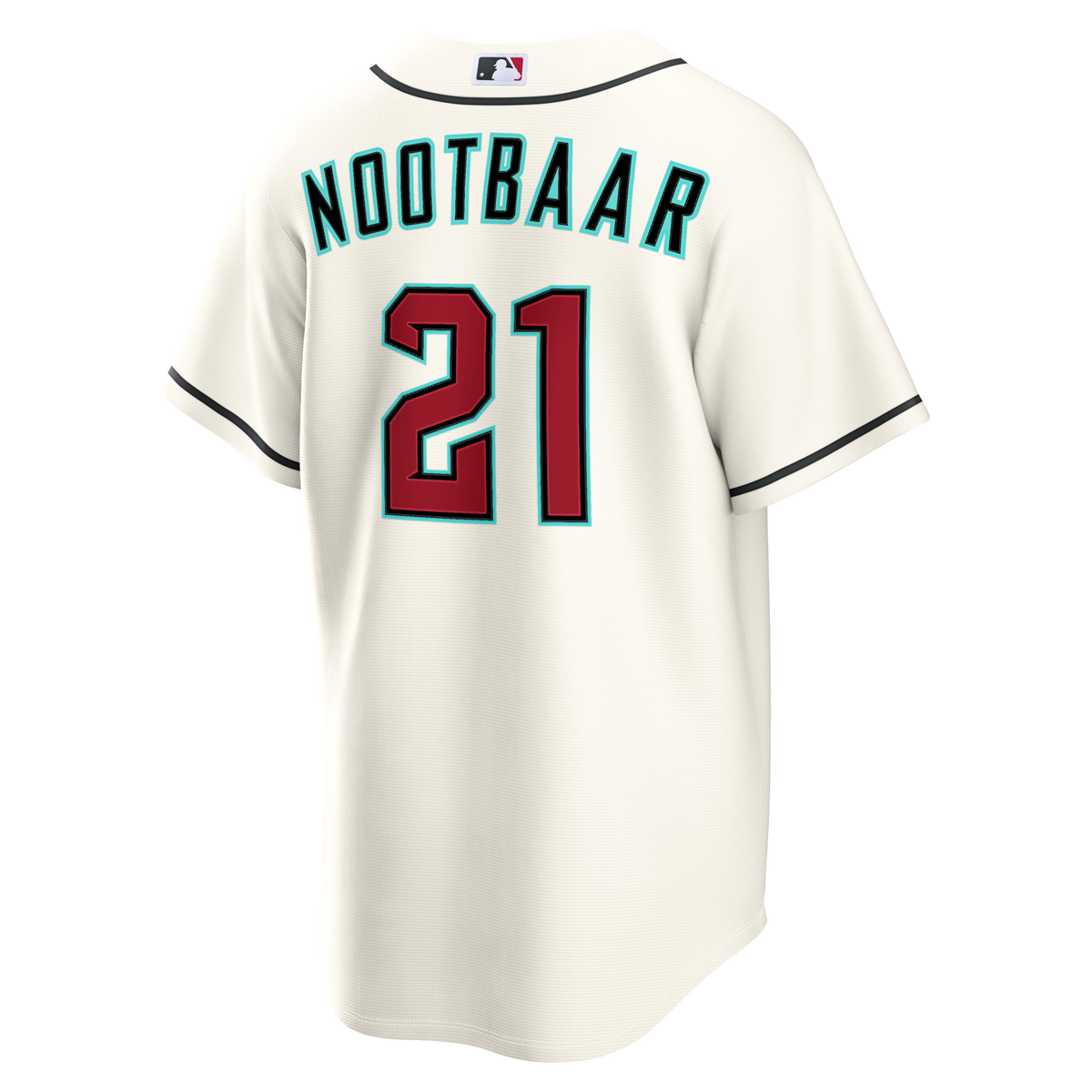 Arizona Diamondbacks Lars Nootbaar Cream Home Replica Jersey