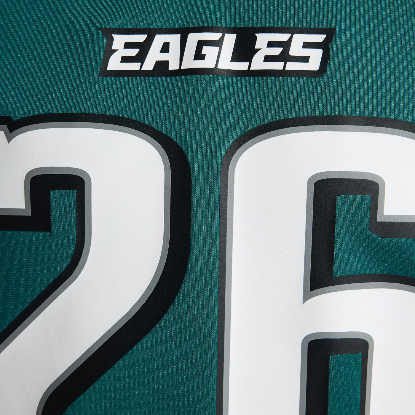 Philadelphia Eagles Saquon Barkley Nike Midnight Green Team Game Jersey