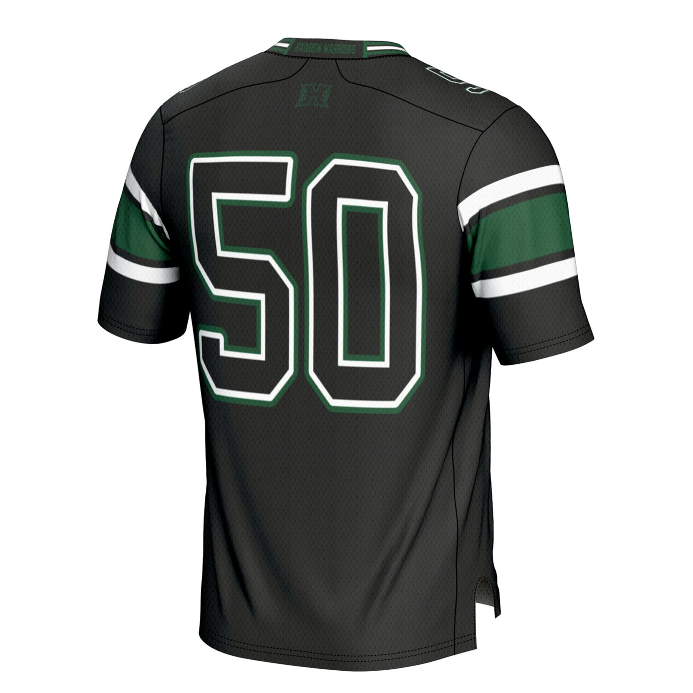 GameDay Greats #1 Black Hawaii Rainbow Warriors Football Jersey