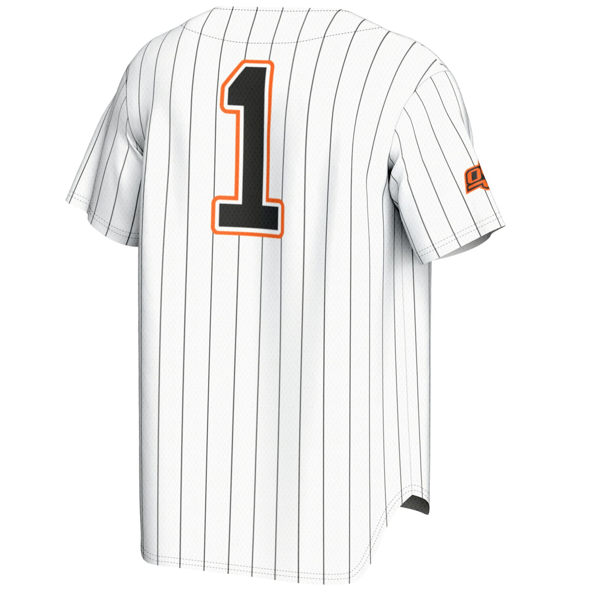 #1 Oklahoma State Cowboys GameDay Greats Lightweight Baseball Fashion Jersey - White