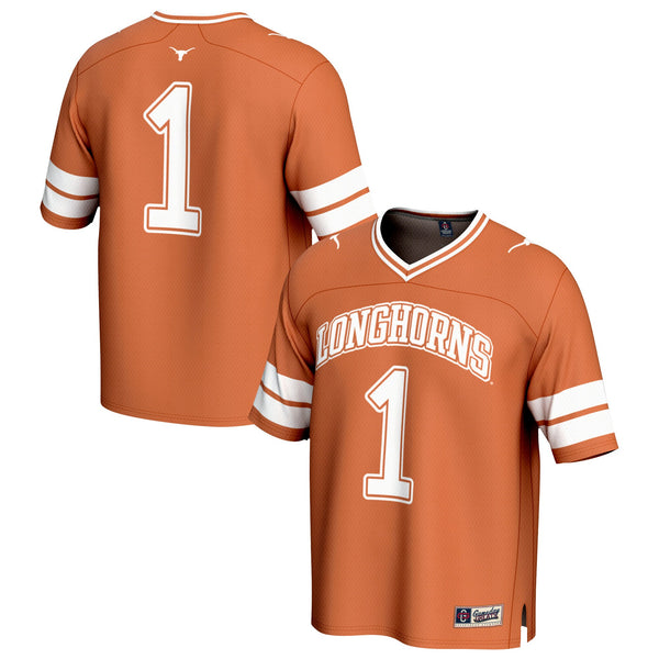 GameDay Greats Texas Orange #1 Texas Longhorns Football Fashion Jersey