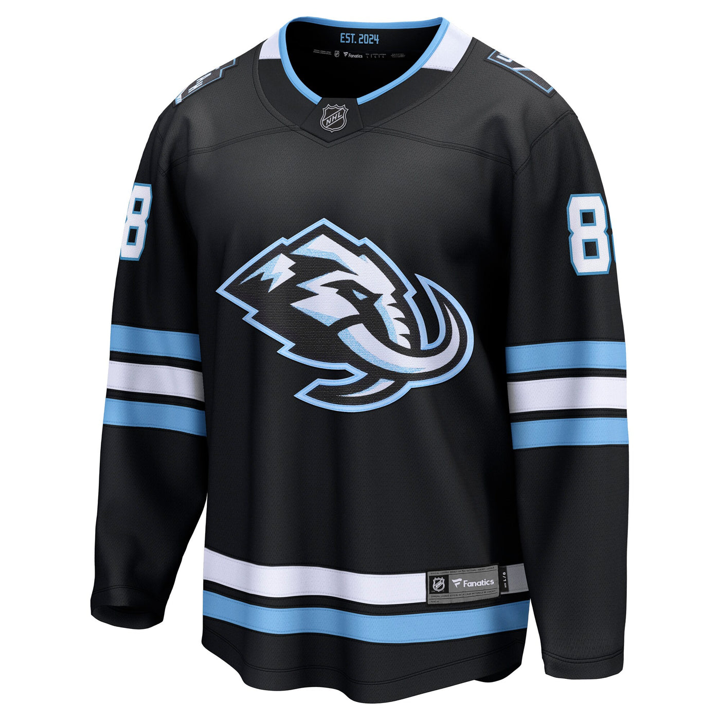 Utah Mammoth Nate Schmidt Fanatics Black Home Breakaway Player Jersey