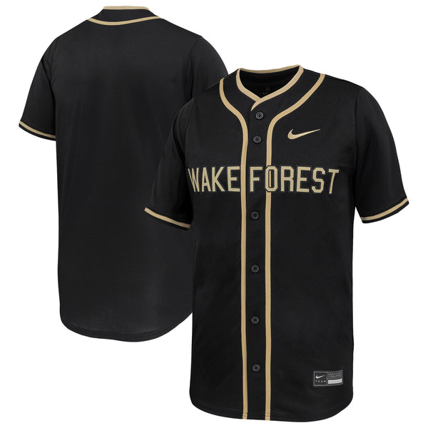 Nike Black Wake Forest Demon Deacons Limited Baseball Jersey